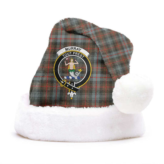 Murray of Atholl Weathered Tartan Crest Christmas Hat