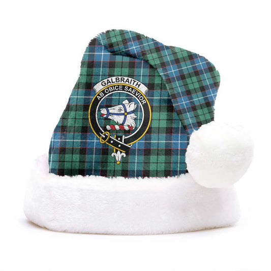 Galbraith Ancient Tartan Crest Christmas Hat