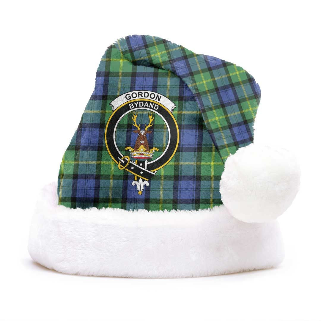 Gordon Old Ancient Tartan Crest Christmas Hat