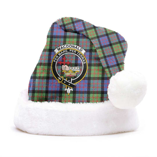 MacDonald Ancient Tartan Crest Christmas Hat