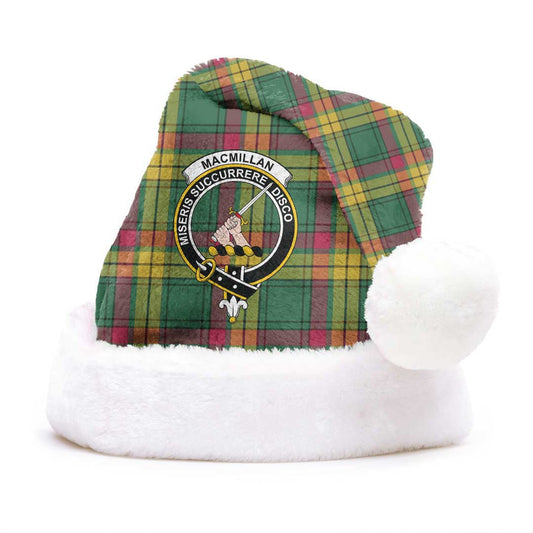 MacMillan Old Ancient Tartan Crest Christmas Hat