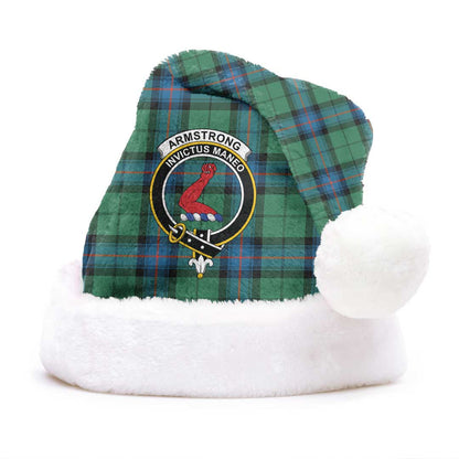 Armstrong Ancient Tartan Crest Christmas Hat