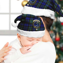 Arbuthnot Modern Tartan Crest Christmas Hat