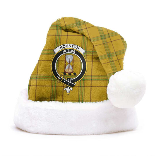 Houston Tartan Crest Christmas Hat