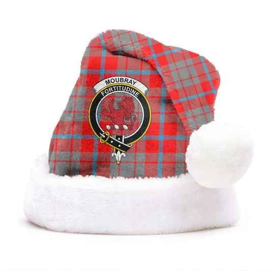 Moubray Tartan Crest Christmas Hat