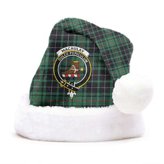 MacAulay Hunting Ancient Tartan Crest Christmas Hat