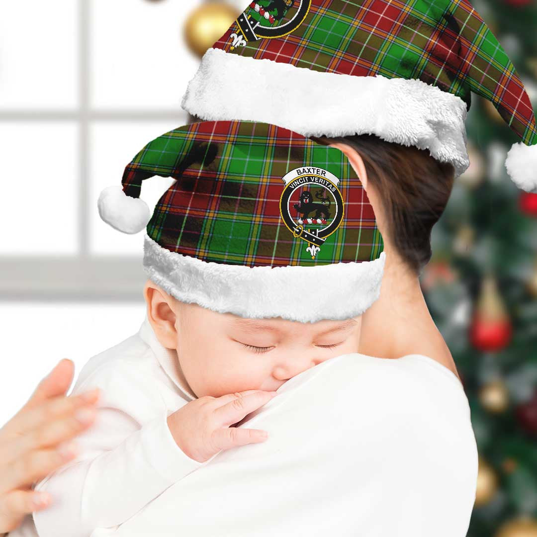 Baxter Tartan Crest Christmas Hat