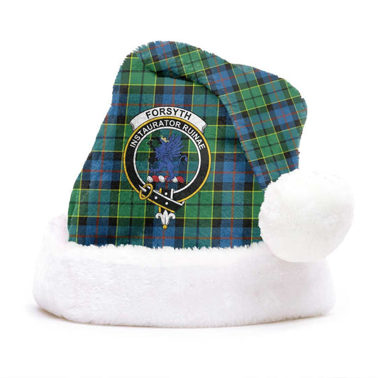 Forsyth Ancient Tartan Crest Christmas Hat