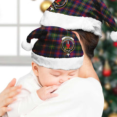 Logan Modern Tartan Crest Christmas Hat