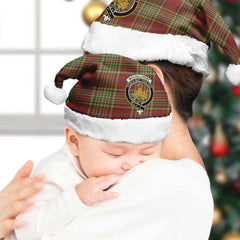 MacGillivray Hunting Ancient Tartan Crest Christmas Hat