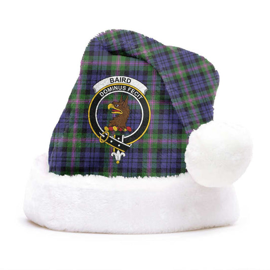 Baird Modern Tartan Crest Christmas Hat