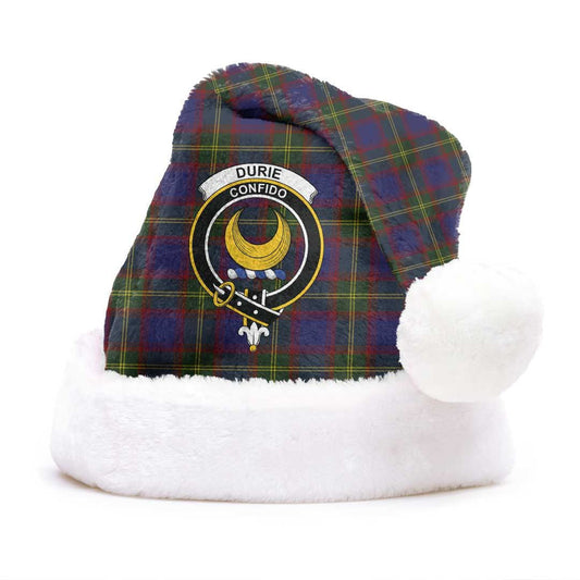 Durie Tartan Crest Christmas Hat