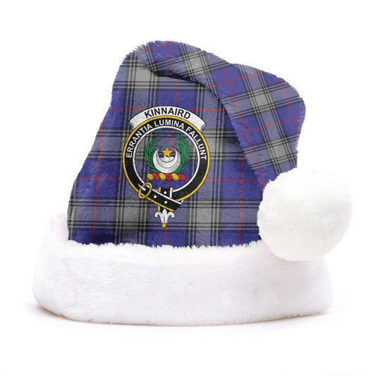 Kinnaird Tartan Crest Christmas Hat