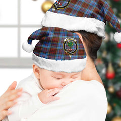 Anderson Modern Tartan Crest Christmas Hat