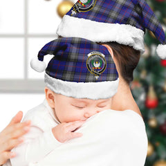 Kinnaird Tartan Crest Christmas Hat