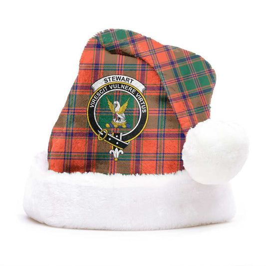 Stewart of Appin Ancient Tartan Crest Christmas Hat