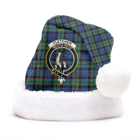 Fletcher Ancient Tartan Crest Christmas Hat