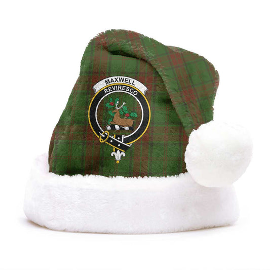 Maxwell Hunting Tartan Crest Christmas Hat