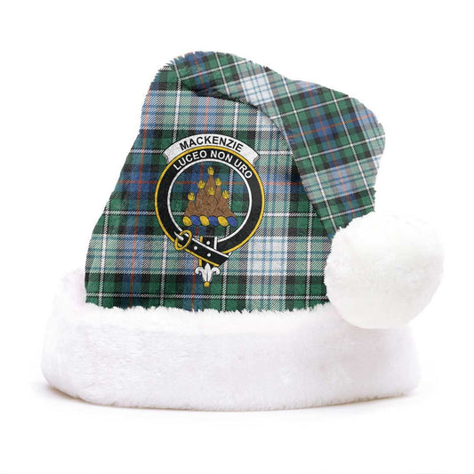 MacKenzie Dress Ancient Tartan Crest Christmas Hat