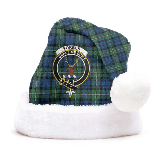 Forbes Ancient Tartan Crest Christmas Hat