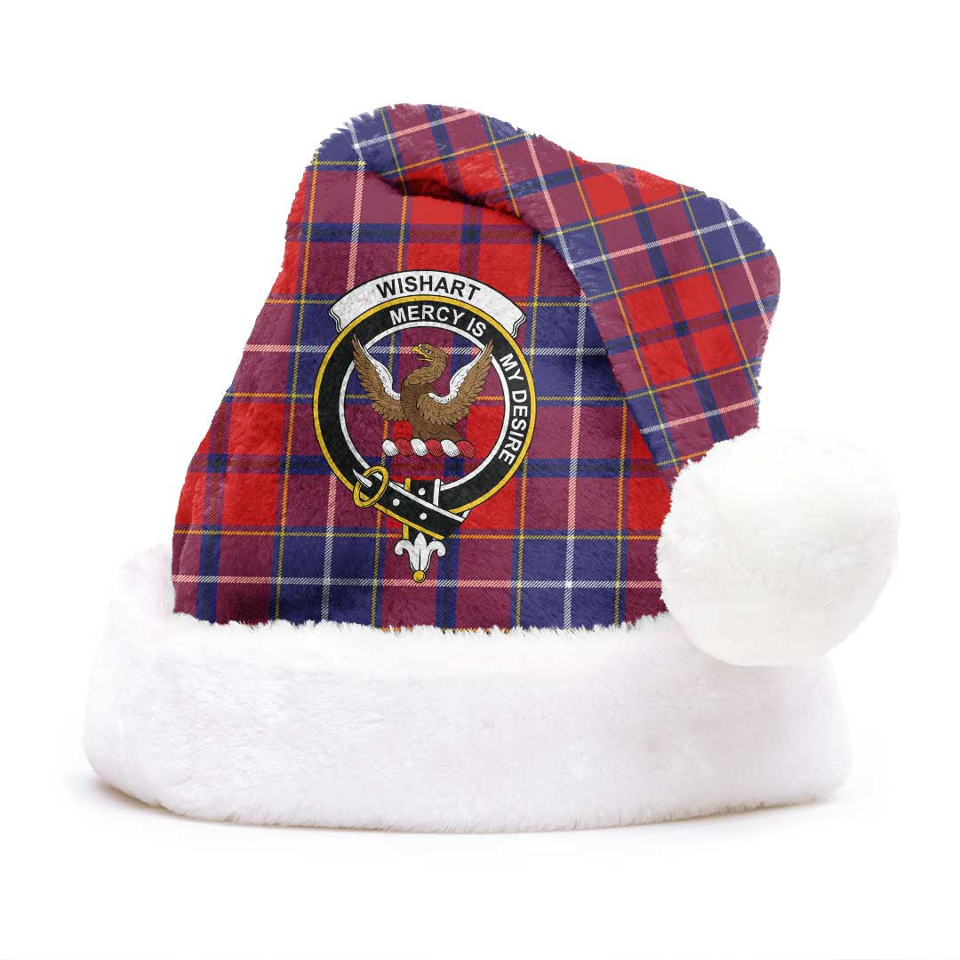 Wishart Dress Tartan Crest Christmas Hat