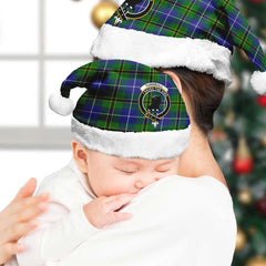 Turnbull Hunting Tartan Crest Christmas Hat