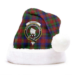 Tennant Tartan Crest Christmas Hat