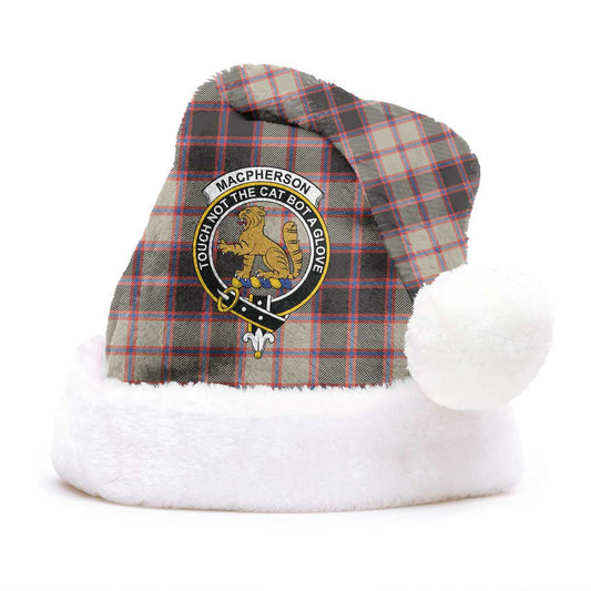 MacPherson Hunting Ancient Tartan Crest Christmas Hat