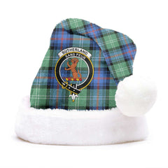 Sutherland Old Ancient Tartan Crest Christmas Hat