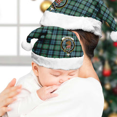 Melville Tartan Crest Christmas Hat