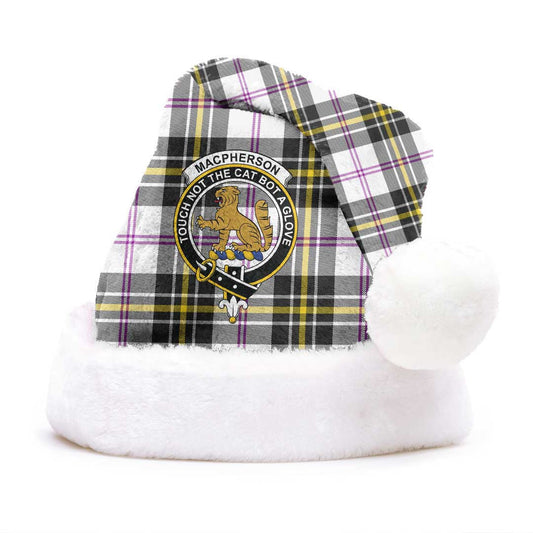 MacPherson Dress Modern Tartan Crest Christmas Hat