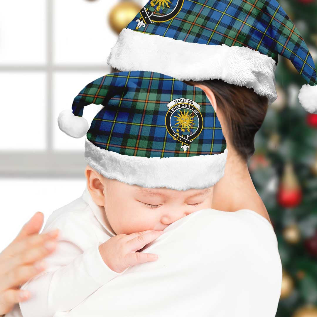 MacLeod of Harris Ancient Tartan Crest Christmas Hat