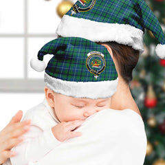 Douglas Ancient Tartan Crest Christmas Hat