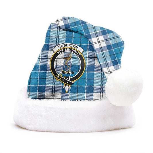 Roberton Tartan Crest Christmas Hat