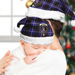 Dunlop Modern Tartan Crest Christmas Hat