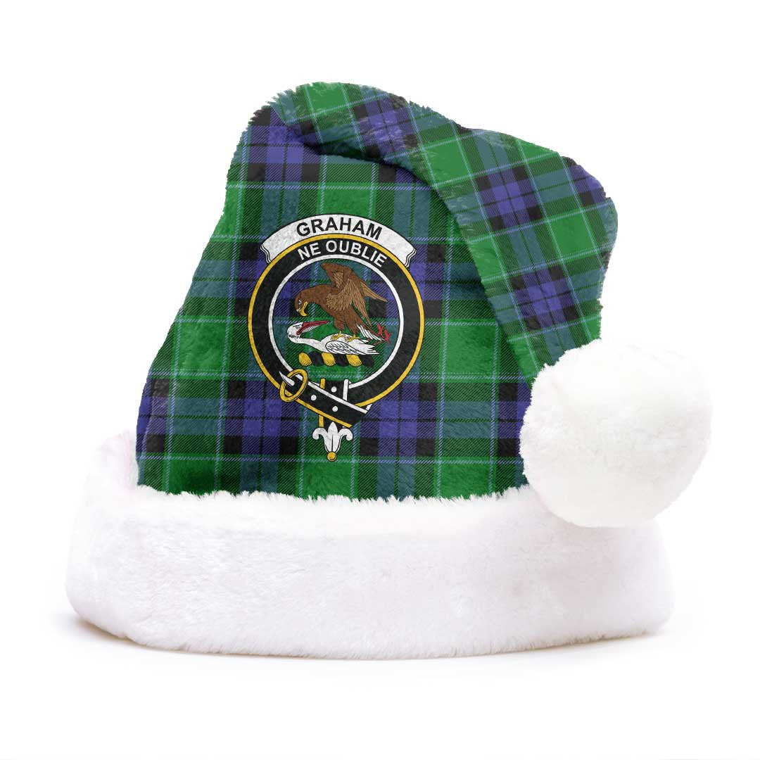 Graham of Menteith Modern Tartan Crest Christmas Hat