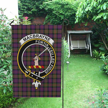 MacBrayne Tartan Crest Garden Flag