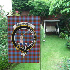 Dalmahoy Tartan Crest Garden Flag