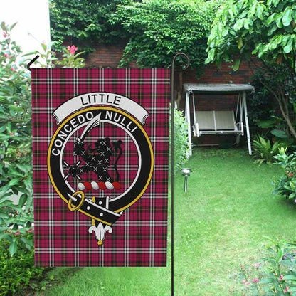 Little Tartan Crest Garden Flag