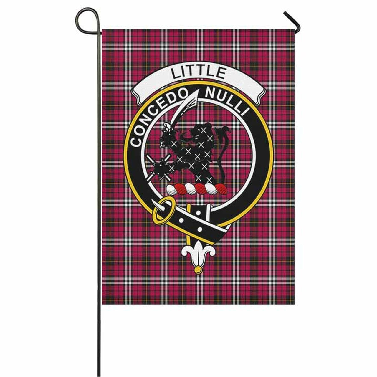 Little Tartan Crest Garden Flag