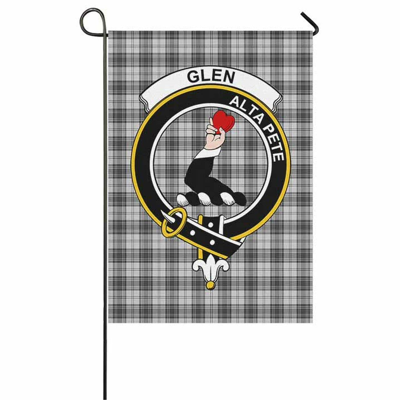 Glen Tartan Crest Garden Flag