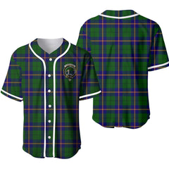 Carmichael Tartan Crest Baseball Jersey