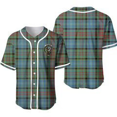 Brisbane Tartan Crest Baseball Jersey