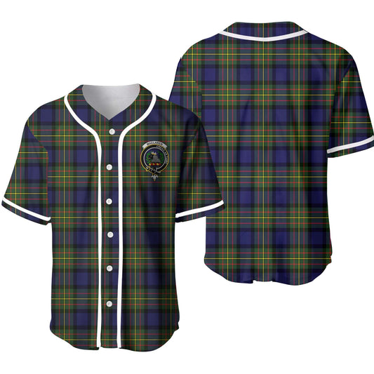 MacLaren Tartan Crest Baseball Jersey