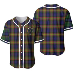 MacLaren Tartan Crest Baseball Jersey