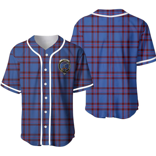 Elliot Tartan Crest Baseball Jersey