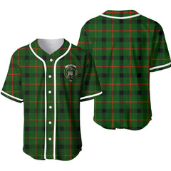 Kincaid Tartan Crest Baseball Jersey