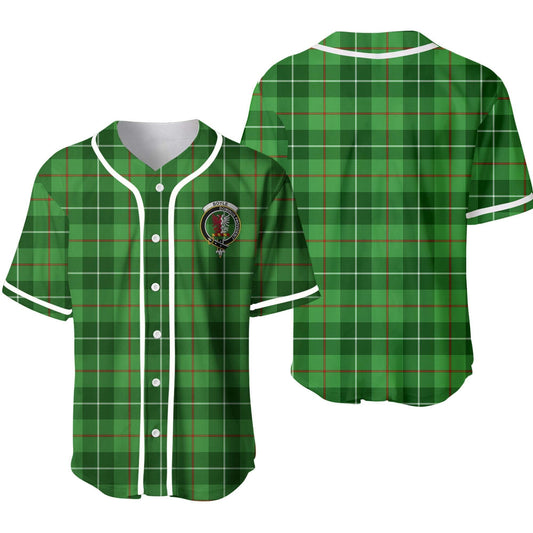 Boyle Tartan Crest Baseball Jersey