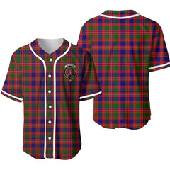MacIntyre Tartan Crest Baseball Jersey