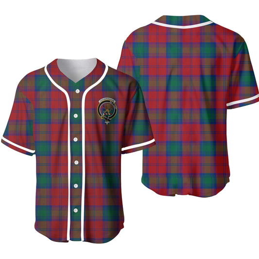 Fotheringham Tartan Crest Baseball Jersey